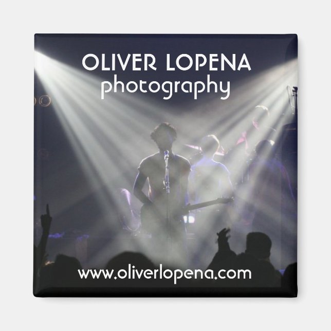 OLIVER LOPENA Fotografie Magnet (Vorne)