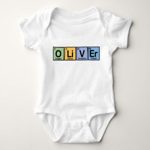 Oliver machte von den Elementen Baby Strampler