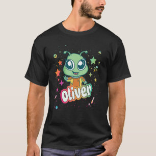 OLIVER - Name des Niedlichen Jungen mit niedlicher T-Shirt