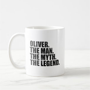 Oliver Name, Oliver Der Mann Der Mythos Die Legend Kaffeetasse