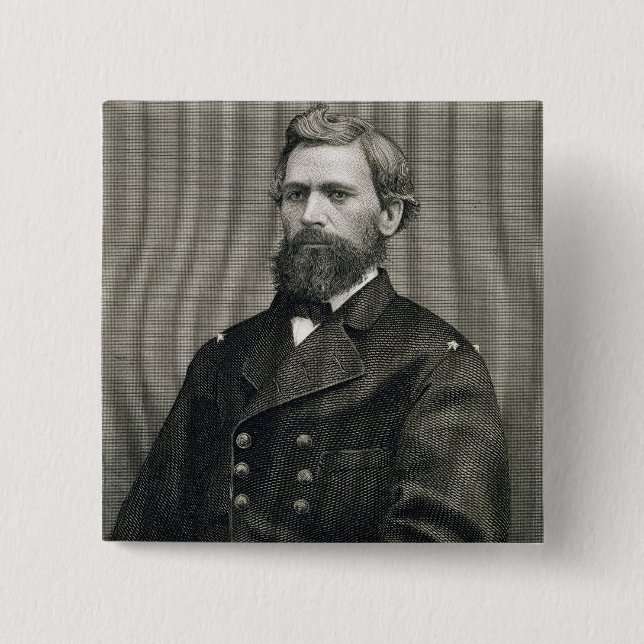 Oliver Otis Howard (1830-1909), graviert von Button (Vorderseite)