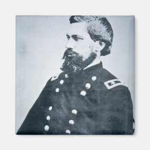 Oliver Otis Howard (b/w Foto) Magnet