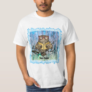 Oliver Owl liest T-Shirt