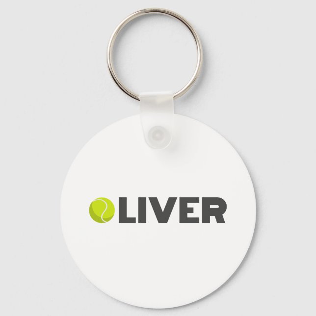 Oliver Tennis Schlüsselanhänger (Vorderseite)