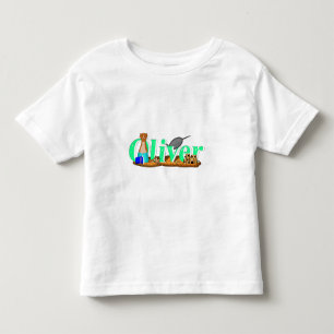 Oliver The Otter am Strand Kleinkind T-shirt