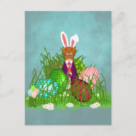 Oliver The Otter and the Great Easter Egg Hunt Postkarte