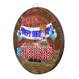 Oliver The Otter is 6 Years Old! Happy Birthday Dartscheibe