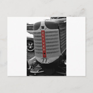 Oliver Tractor Postkarte