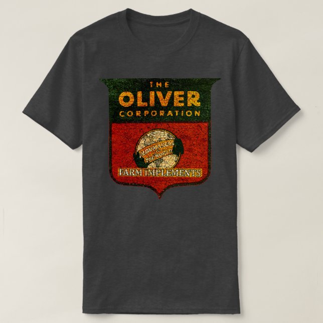 Oliver Tractor USA T-Shirt (Design vorne)
