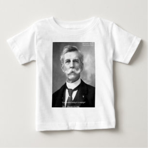 Oliver W Holmes "Liebe Dämmerung" Zitat Geschenke  Baby T-shirt