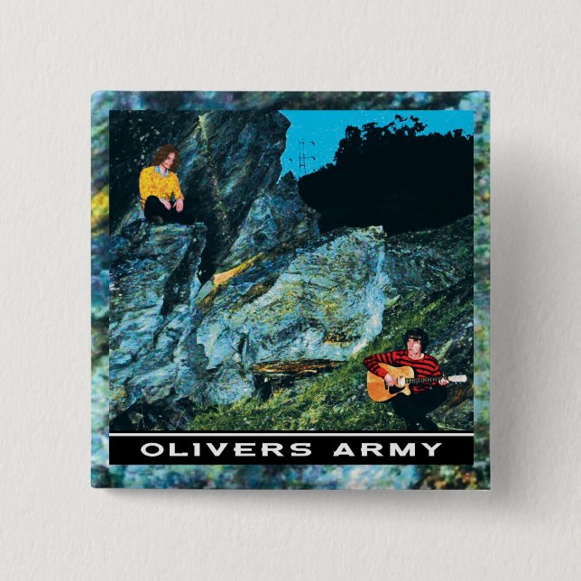 Olivers Armee EP-Abdeckungs-Abzeichen Button (Vorderseite)