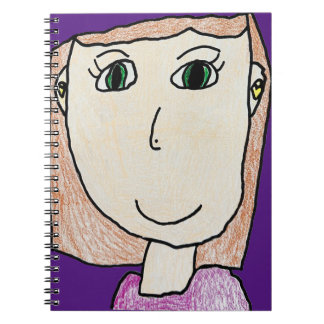Olive's Personalisiert Kids Spiral Foto Notebook Notizblock