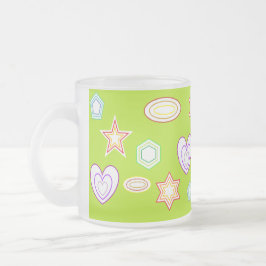 Olivfarbene Formen Tasse