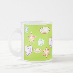Olivfarbene Formen Tasse