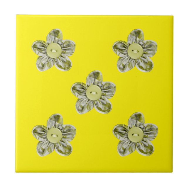 Olivgrün-Blume für die Küche Fliese (Vorderseite)