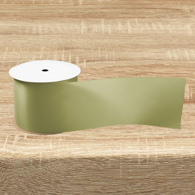 Olivgrün Solid Color Satinband (Von Creator hochgeladen)