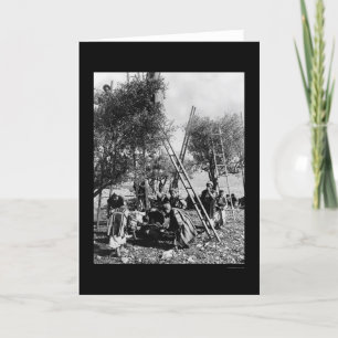 Olivgrüne Ernte Palästina 1886 Karte