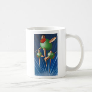 "Olivgrüne" (ich lebe), Tasse