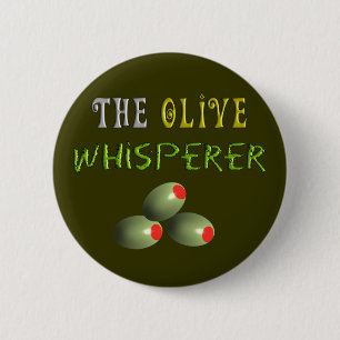 Olivgrüne Liebhaber-Geschenke "der olivgrüne Button