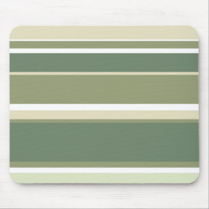 Olivgrüne Streifen Mousepad
