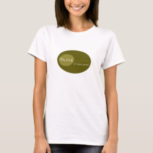 Olivgrüner Saft (i-Liebe Sie) T-Shirt