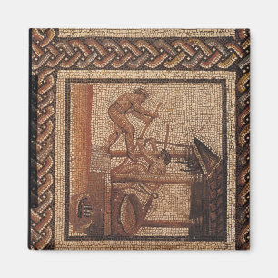 Olivgrünes Drücken, ursprünglich von Magnet