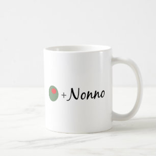 Olivgrünes Nonno Tasse