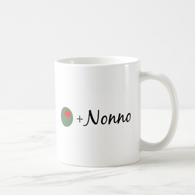 Olivgrünes Nonno Tasse (Rechts)