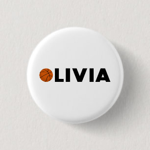 Olivia Basketball Button