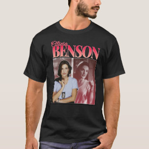 Olivia Benson 90er Jahre Inspiriert Vintag Homage  T-Shirt