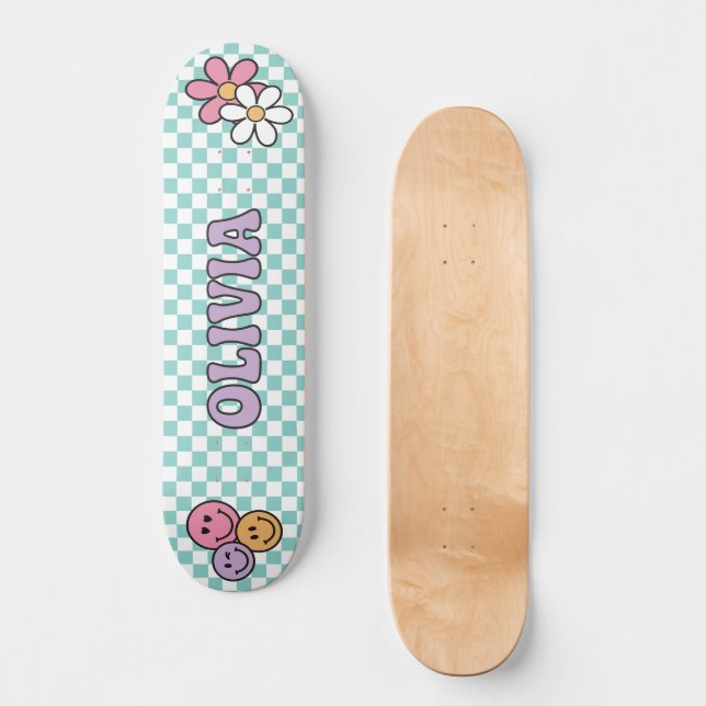 Olivia Brett Skateboard (Vorderseite)