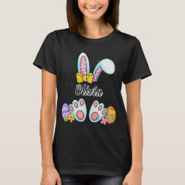 Olivia Bubble Easter Bunny T-Shirt