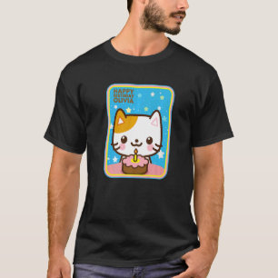 Olivia Cat Tiny Cake Albern Fun Kitten Niedlich Ha T-Shirt