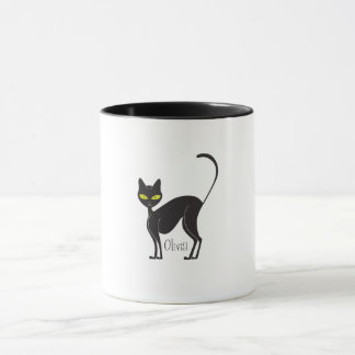 Olivia, die freundliche Cat-Tasse Tasse