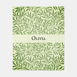 Olivia Elegant Muster Personalisierter Name Fleecedecke