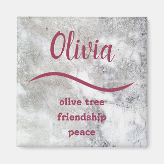 {Olivia} Name bedeutet Magnet