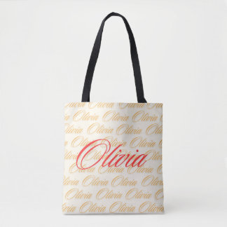Olivia Name Pattern Design