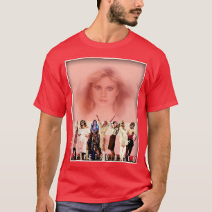 Olivia NewtonJohn Xanadu Gerahmt Collage Designed T-Shirt