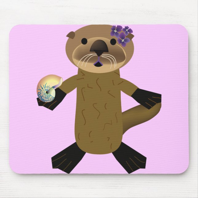 Olivia Otter Mousepad (Vorne)