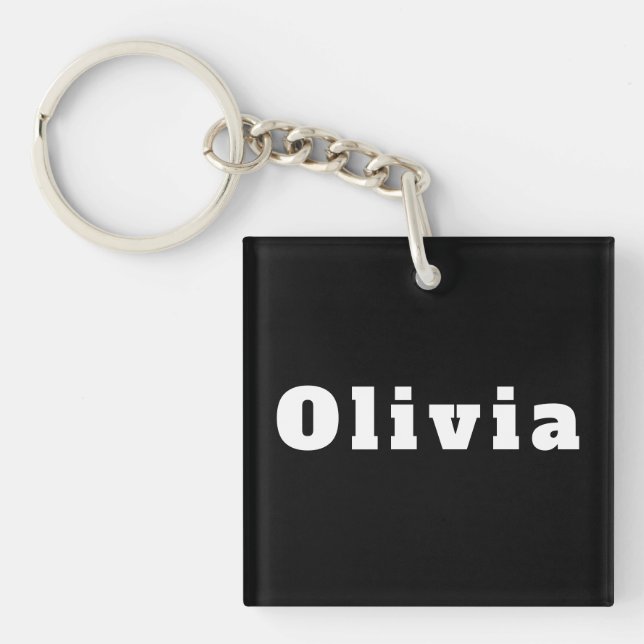 Olivia Schlüsselanhänger (Vorderseite)