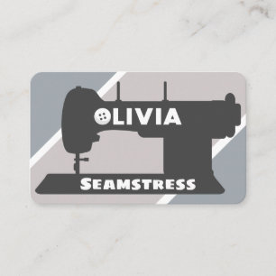 Olivia Seamstress Business Card Visitenkarte