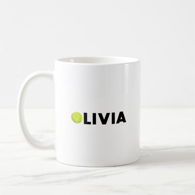 Olivia Tennis Kaffeetasse (Links)