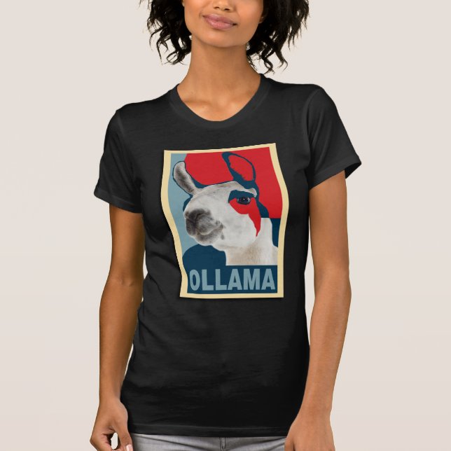 Ollama Obama - T - Shirt (Vorderseite)