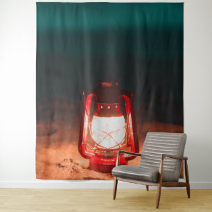 Öllampe Wandteppich