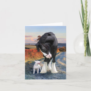 "Ollie & Blackbird"-Karte