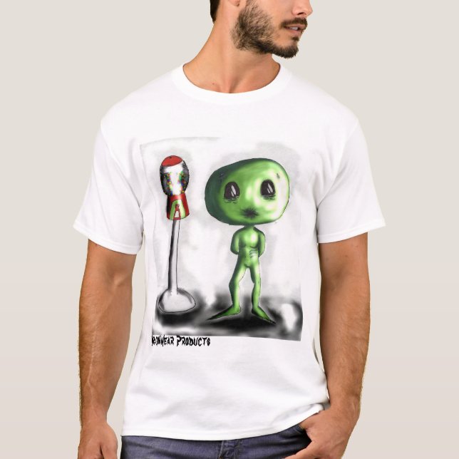 Ollie das unterschätzte alien (Teil 3) T-Shirt (Vorderseite)