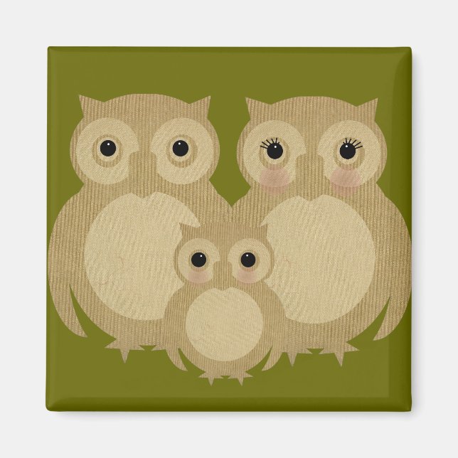 Ollie Family Magnet (Vorne)