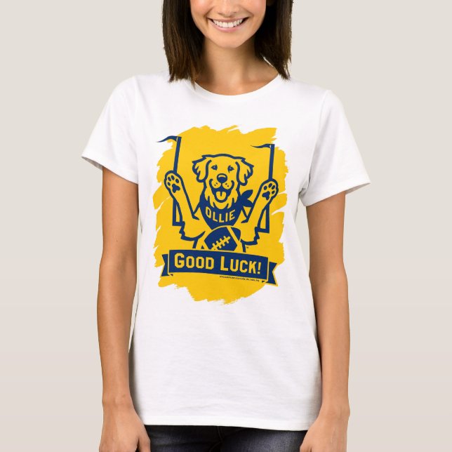 Ollie the Lucky Dog Women's T - Shirt (Vorderseite)