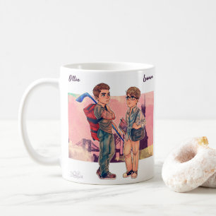Ollie und Lennon Kaffee-Tasse Kaffeetasse