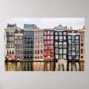 Ölmalerei. Akrylkunst. Wasserfarbe zeichnend. Poster